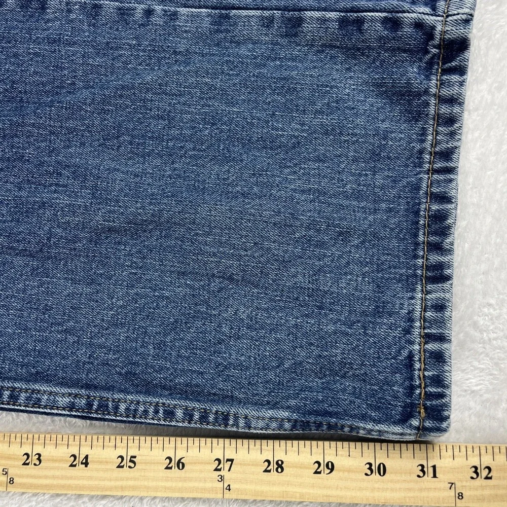 Levi's 559 Mens 42x32 Relaxed Straight Fit 5-Pocket Denim Blue Jeans